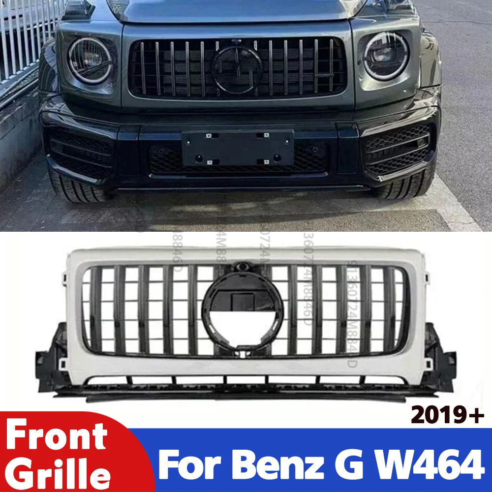 

OEM Style Front Bumper Grille Net Mask for Mercedes G Class W464 2019 2020 2021 2022 2023 2024