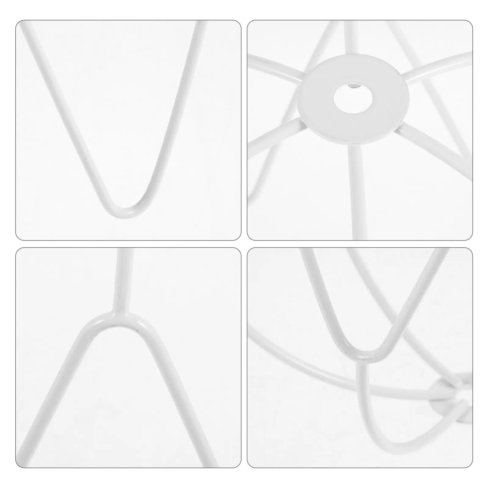 金属ランプシェードフレーム頑丈な-diy-ランプシェードブラケットペンダントテーブルデスクランプワイヤーケージフレームライトアクセサリー