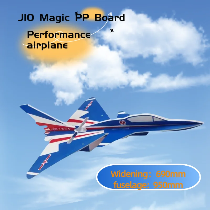 J10 Magic Board Model Kt Board Aircraft J10 Anti Drop Su 27 Fixed Wing Assembled Remote Control Aircraft Diy Childrens Toy