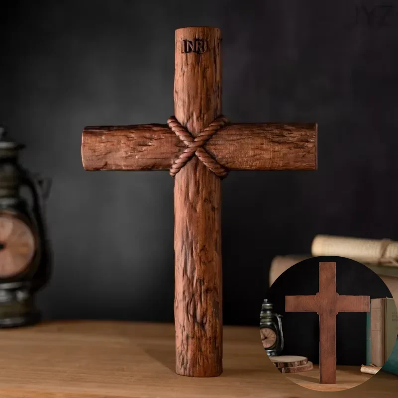 

High Quality Vintage Simple Cross Hanging Wall Church Room Home Decor Gift