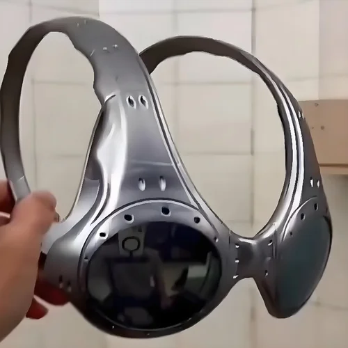 Imagen 2 del producto Gafas de sol deportivas para hombre y mujer, lentes con montura de Metal, bloqueo azul, estilo Retro, a la moda, para deportes al aire libre, novedad