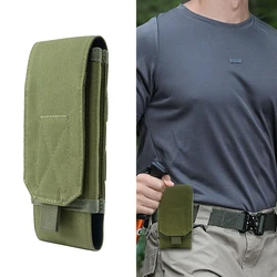 Phone Pouch Holster Waist Bag Army Tactical Military Nylon belt For iphone 16 15 14 13 12 11Pro Max For Samsung S25 S24 S23 Plus