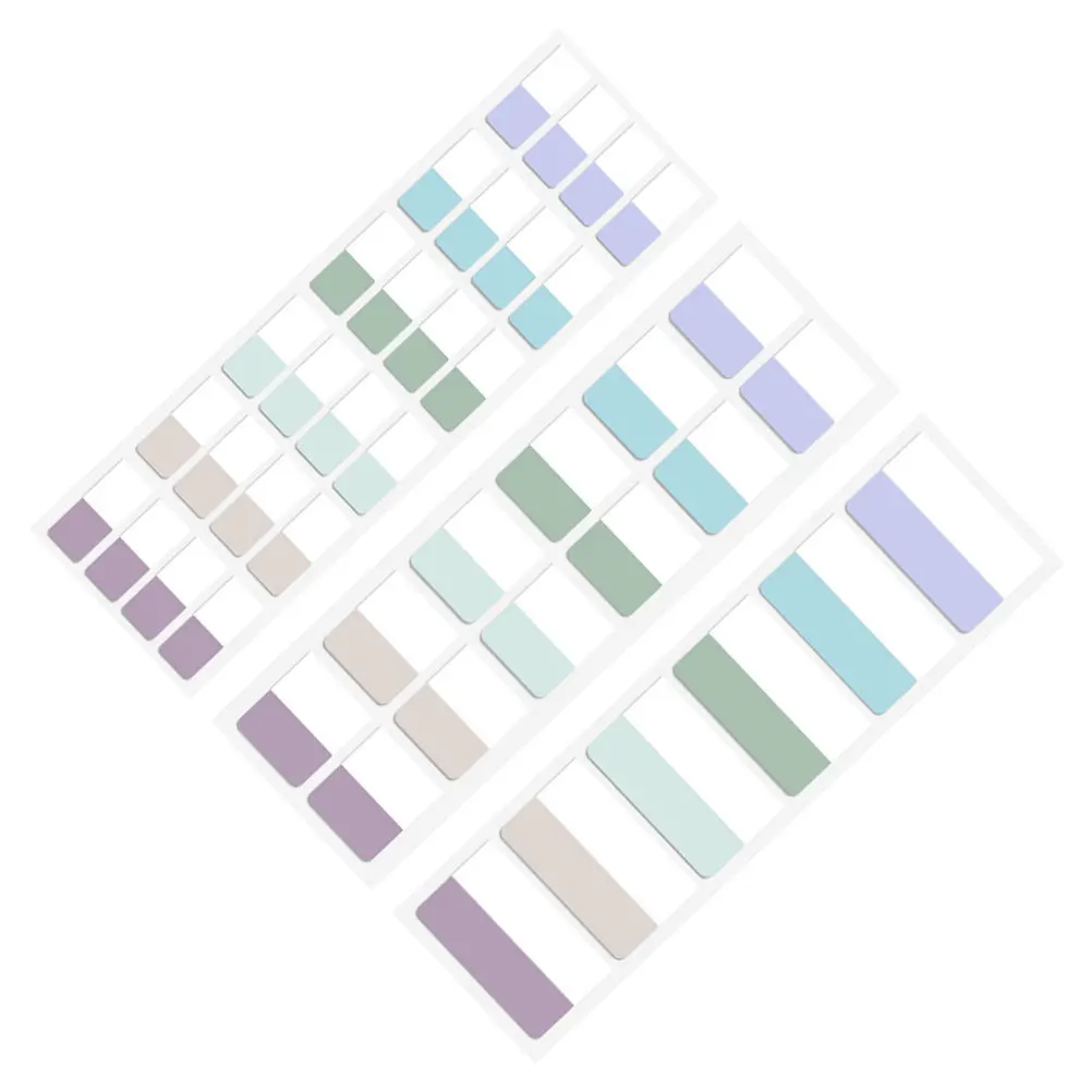 

1Set Stickers Page Guiding Tabs Light Weight Easy Carry Book Annotation Supplies Family Friends Book Tabs