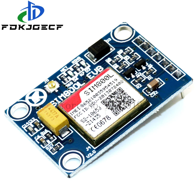 Picture 4: Smallest SIM800L GPRS GSM Module Micro SIM Card Core Board Quad-band TTL Serial Port Antenna PCB Wireless WIFI Board for Arduino