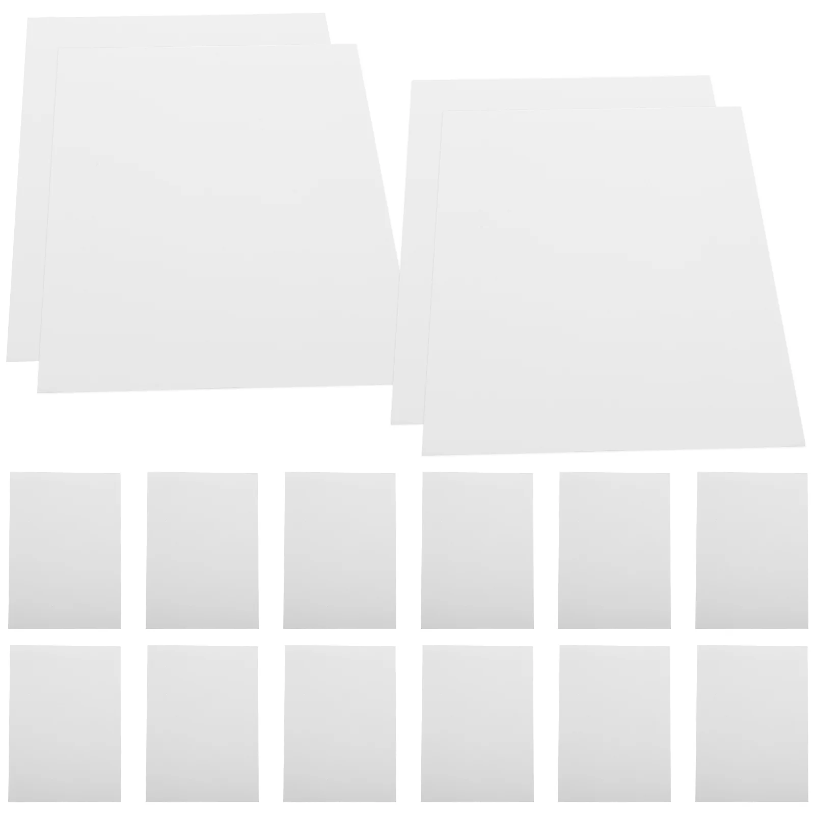 Papier pour imprimante photo, 100 feuilles, toile blanche vierge étirée pour bureau photographique