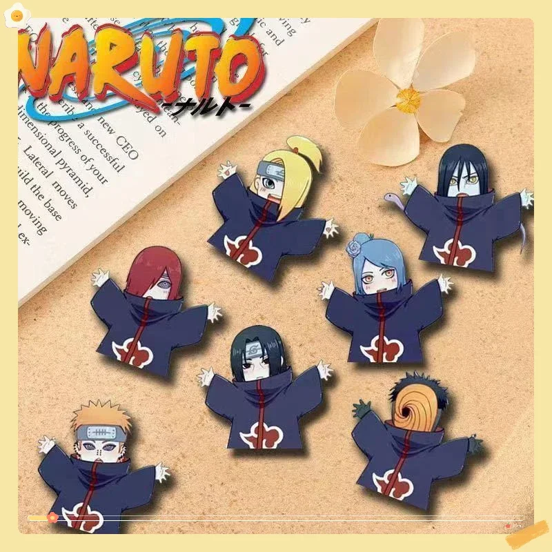 Anime Naruto Q-version brooch Instagram Xiao organization hug acrylic badge backpack pencil case accessories hanging pendant