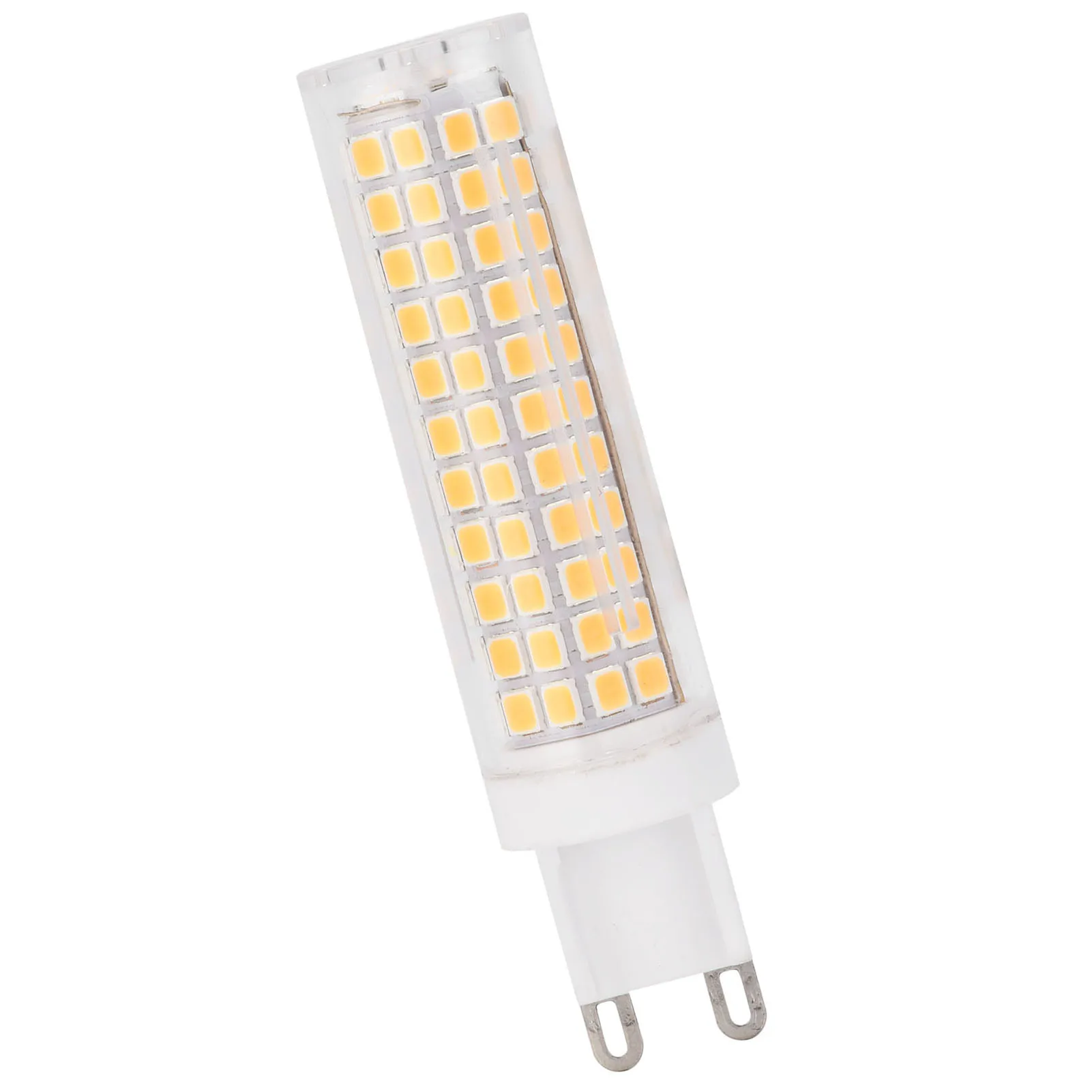 ZK20G9 136LED лампа 15 Вт 1200LM керамическая биконная кукурузная лампа с регулируемой яркостью для домашнего внутреннего освещения (220 В теплый белый)