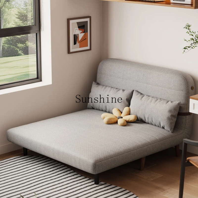 

Foldable sofa bed dual-purpose multi-functional small apartment