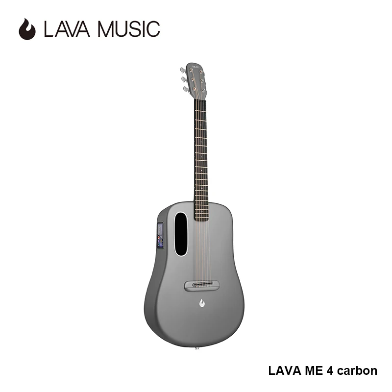 

LAVA ME 4 Global Version Carbon Fiber Acoustic Electric Smart Travel Guitar HILAVA 2.0 System with FreeBoost 3.0