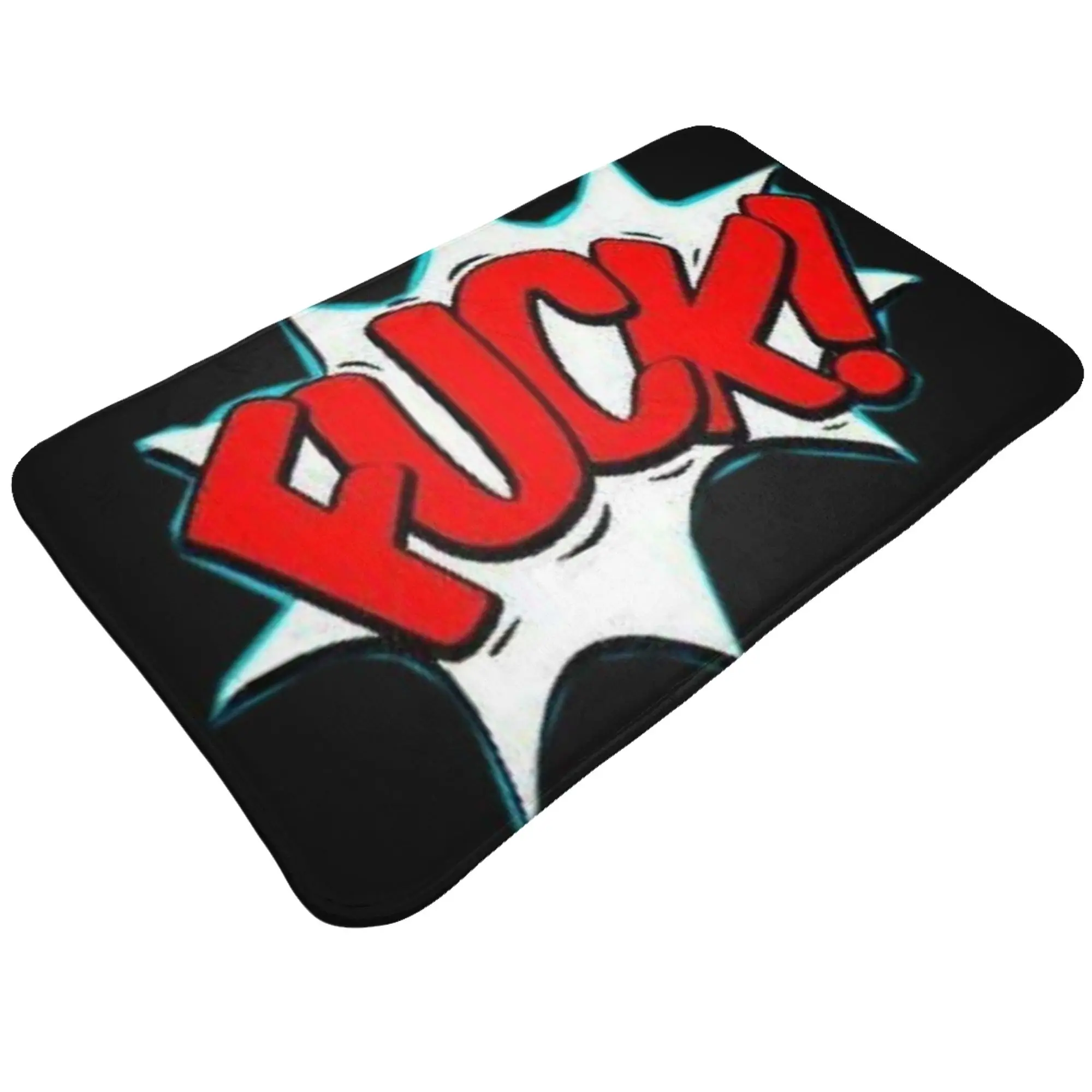 Comic Pop Burst Cool Graphic Anti-Slip Doormat Kitchen Mat  Indoor PatternHomeDecor
