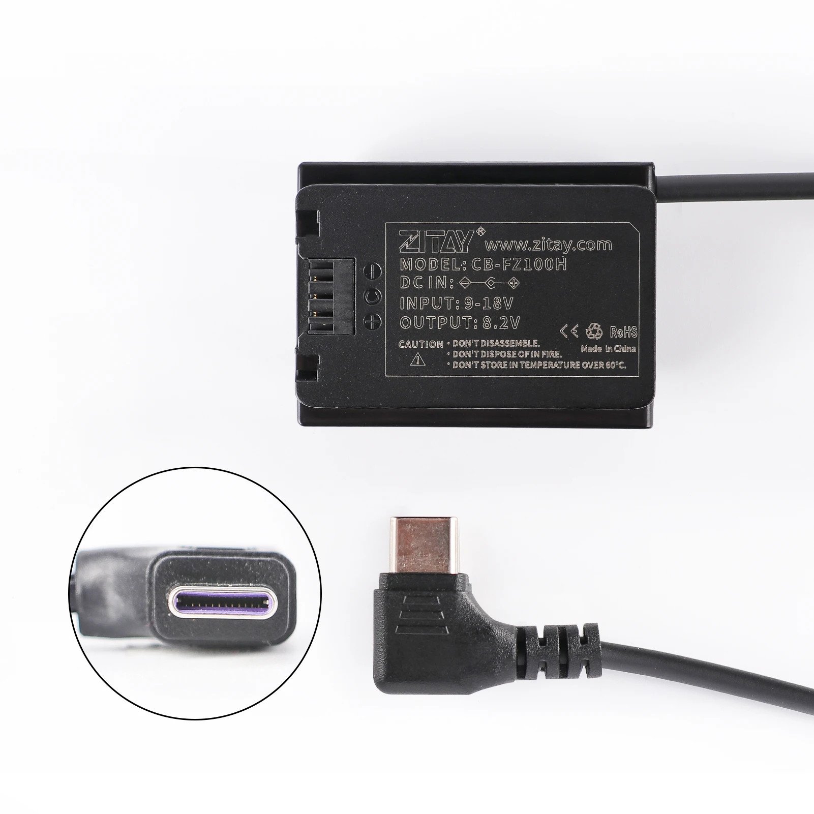 USB Type C к NP-FZ100Думный аккумулятор