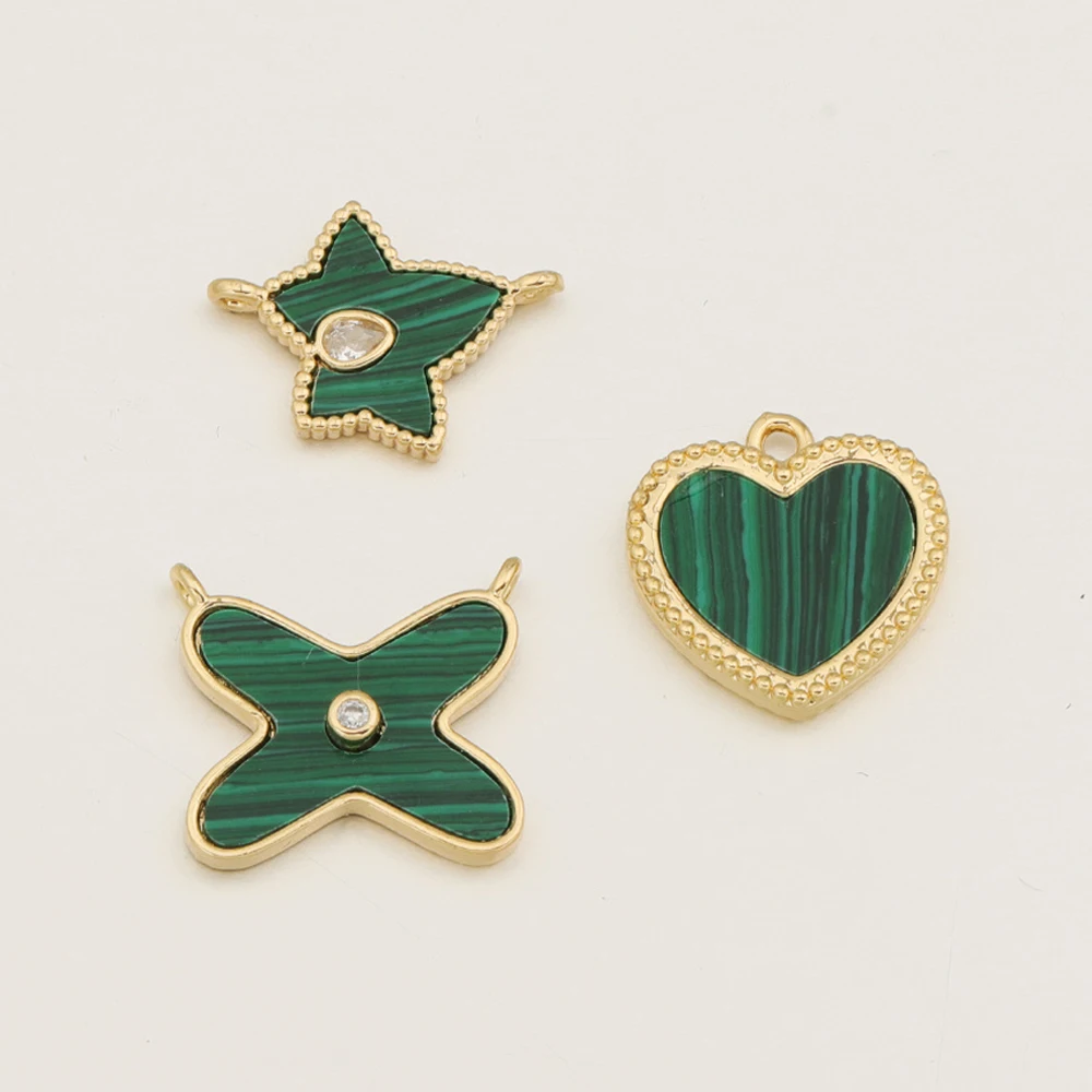 

Cordial Design 50Pcs DIY Pendant/Necklace Accessories/Hand Made/Jewelry Findings & Components/CZ Rhinestone Charms #194420