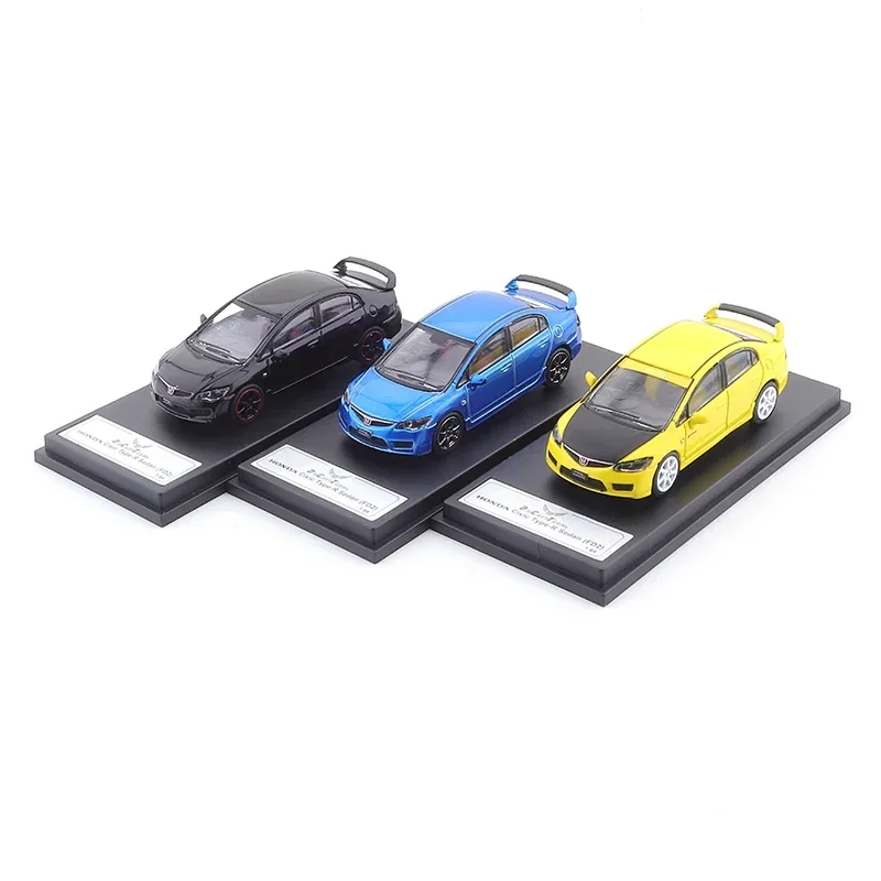 DCT 1: 64 Simulation Alloy Die-casting Car Model FD2 Model 8th Generation Honda Civic Type R Kids Toys Boys