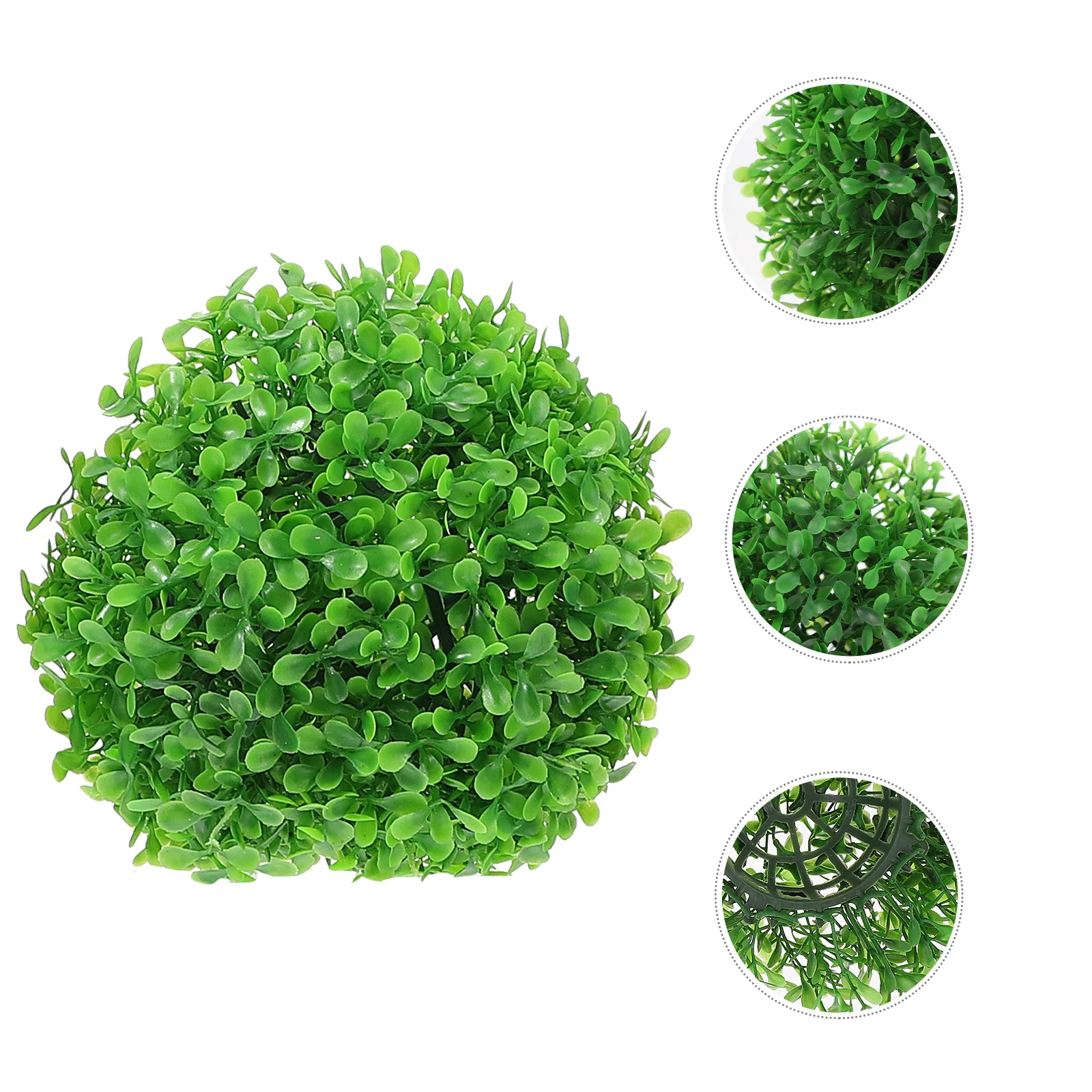 

2pcs Artificial Plant Balls Green Grass Decorative Ceiling Ornaments For Home Wedding Party Indoor Outdoor Decor Hanging Topiary