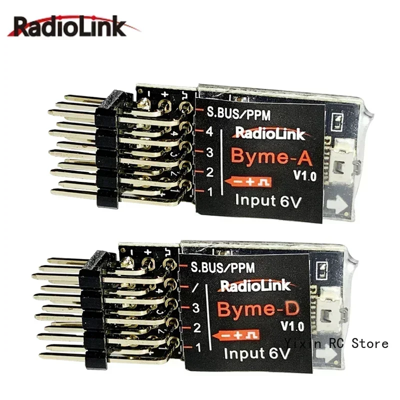 

Radiolink Byme-A Byme-D Fixed Wing Flight Controller Gyroscope Self-stabilization Balance for 3D Fixed Wing 4CH Trainer