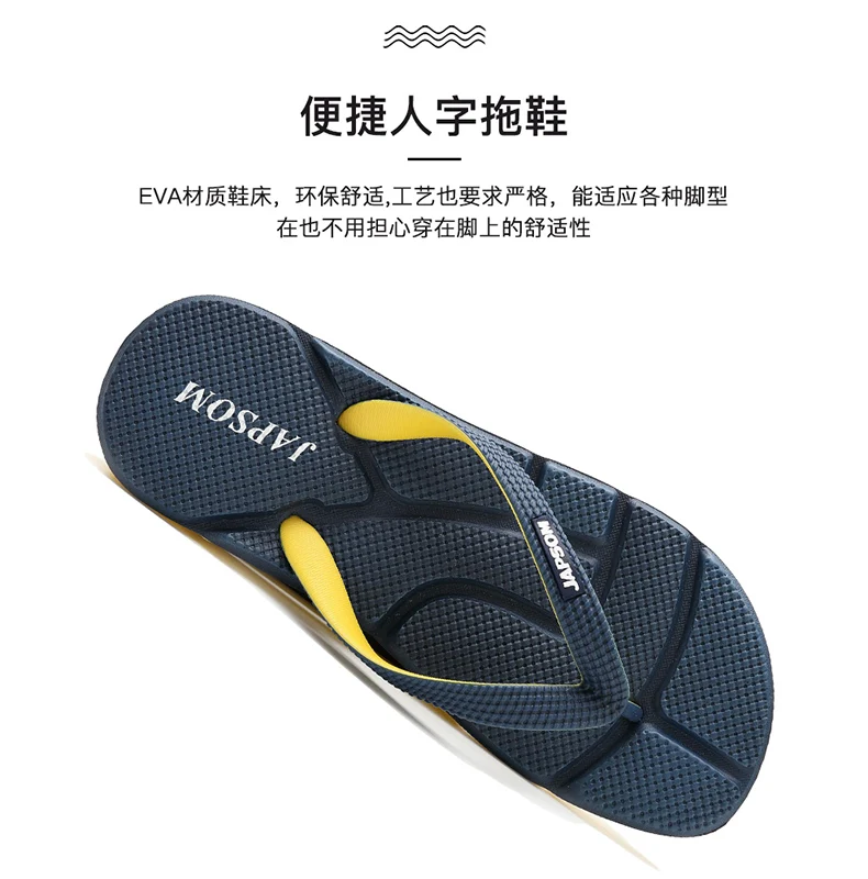 Große Größe 50 Herren Mode Massage Flip-Flops Innen-/Außenbereich Sandalen Strand Flip-Flop Herren Slides Sommer Rutschfeste Herren Duschpantoffeln – Detail 2