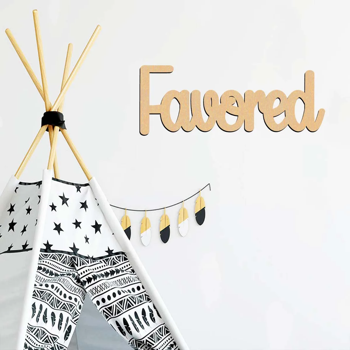 1pc Funny Fauvered Custom Name Laser-Cut Sign Wooden Plaque Wooden Sign Handcrafted with Elegant Cursive Lettering