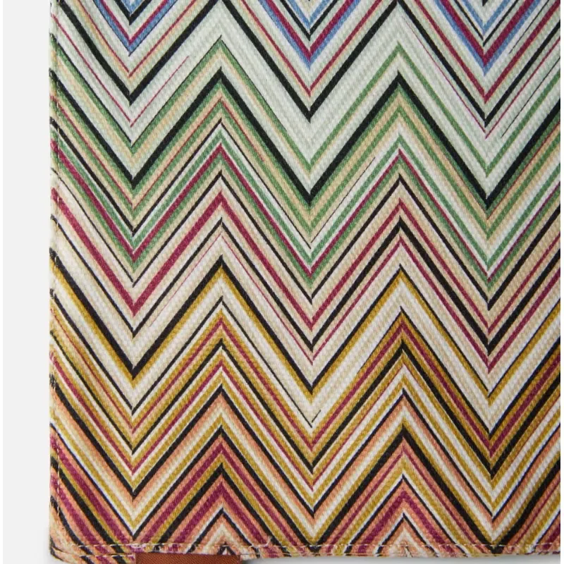 High Quality 100% Organic Cotton Fabric Printed Tablecloth with Colorful Mountain Pattern Soft Versatile for Bags Dresses
