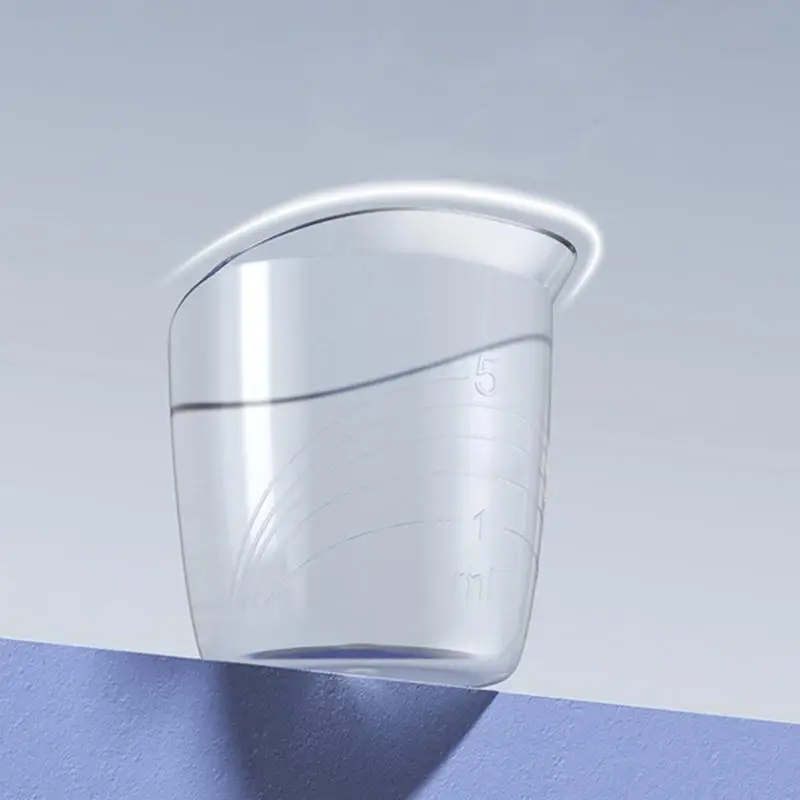 Babies Feeding Measuring Cup 35ml Graduated Cup Cup With Clear Measurement Scales Reusable Angled Cup For Breastfeeding