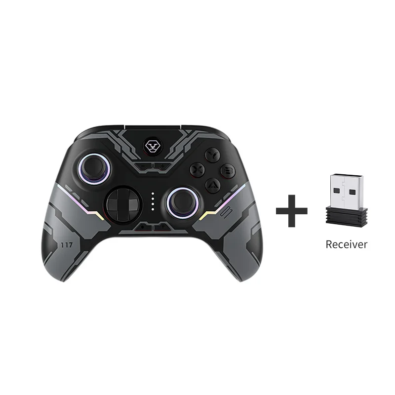 Беспроводной игровой контроллер Aolion RGB Hall с линейным триггером для геймпада Nintendo Switch Pro для Nintendo Switch /PC/iOS/Android