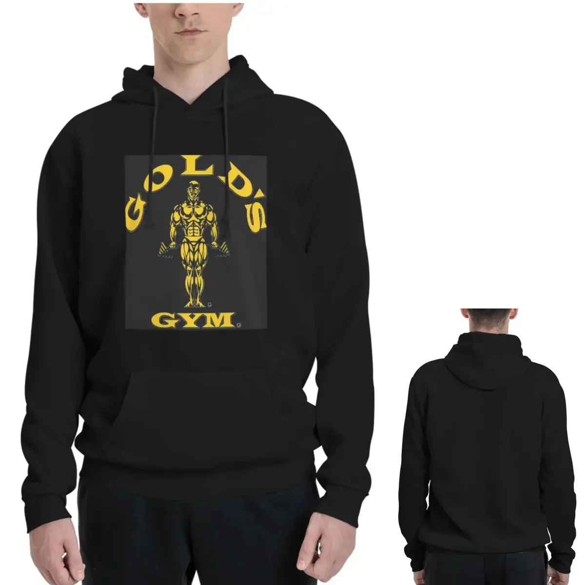 Golds Gym Classic Hoodies Männer Frauen Casual Pullover Sweatshirt Hip Hop Langarm Kleidung Herbst Winter