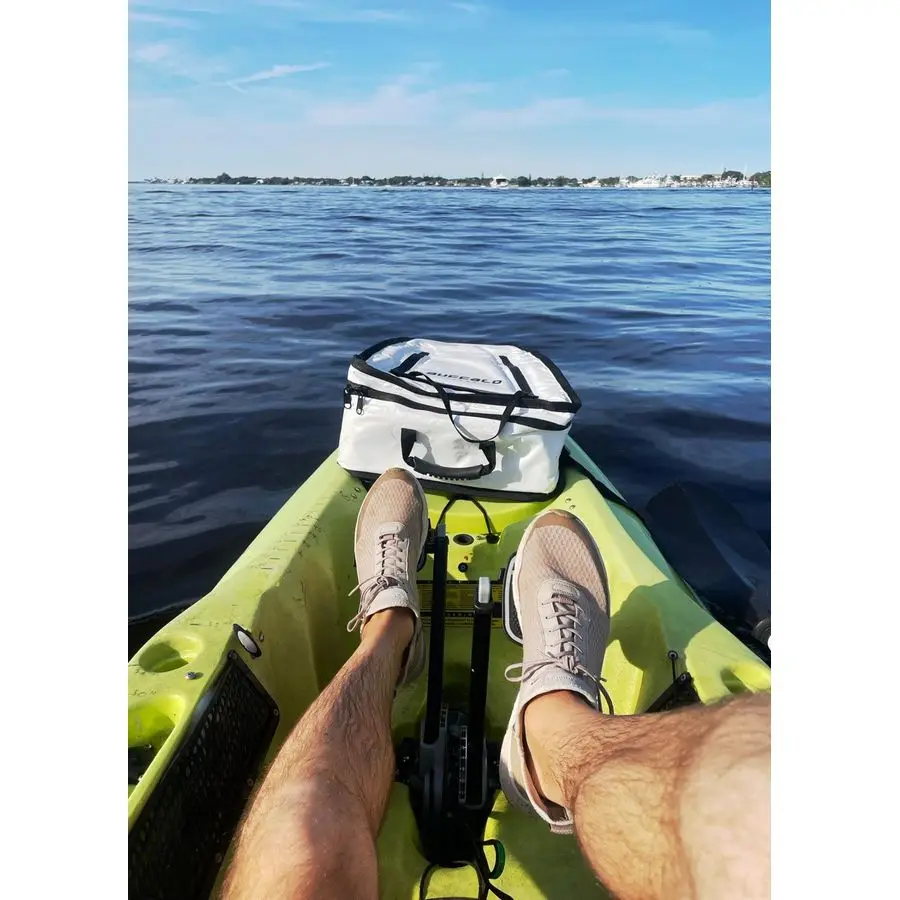 حقيبة تبريد سمك كاياك جير، مبرد كاياك محمول مقاس 25 بوصة لالتقاط الأسماك، أكياس صيد كاياك مقاومة للتسرب مع حزام كتف #3