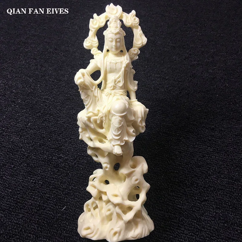 

Flame Guanyin buddha Statue，decorative figures Buddha Statue Resin Art Sculpture Home living room, office feng shui accessories