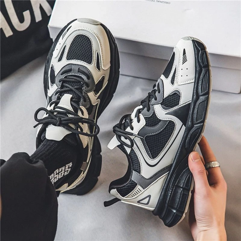 

Mesh Upper Breathable Running Male Sports Shoes Original Deals Walking Cheap Liquidation Trend 2025 Jump Men's Casual Sneakers