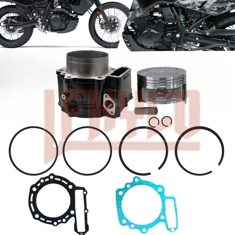 Motorcycle Accessories 100mm Cylinder Barrel Jug Kit Motor for Kawasaki KLR650 KL650 Tengai Camo 1987 -2018 11005-0097 Motoblock