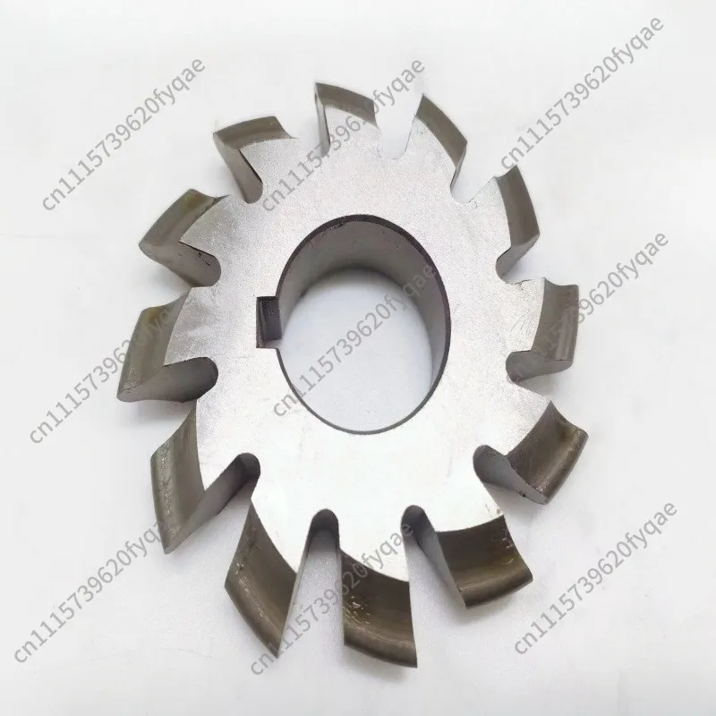Disc HSS Gear Milling Cutter, 20° Pressure Angle, 1# to 4# Single Piece Spur Gear Cutting Tool
