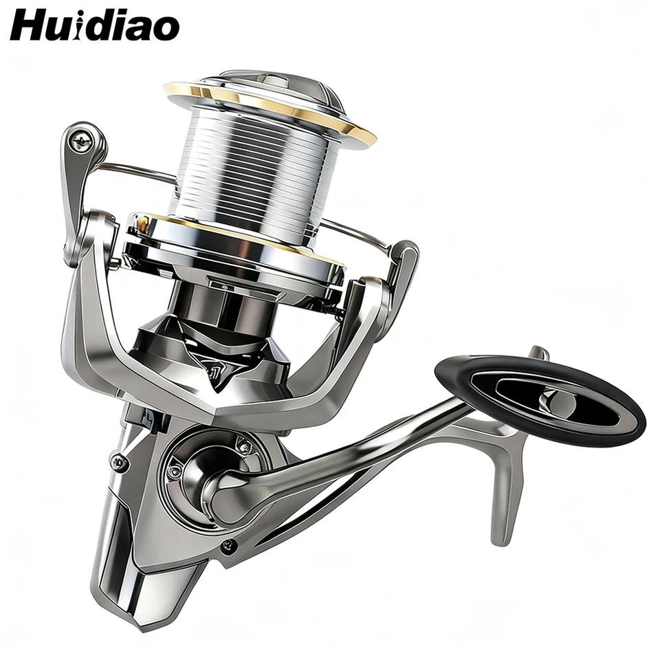 Huidiao NGK-II スピニングリール 8000-14000 強力な釣りリール 25kg