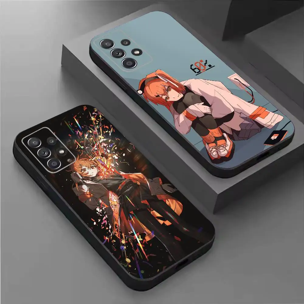 Cute Adachi Rei UTAU  Phone Case For Samsung S26,25,24,21,22,21,20,10,9,8,7,6,5,Ultra,Plus,Fe,Lite Black Shell