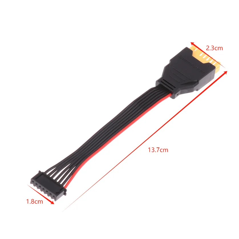 FDQ 방전기 호환 2-6S LiPo 배터리 JST-XH 밸런스 충전 와이어 135mm 22AWG