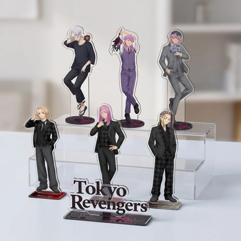 Tokyo Revengers Hanagaki Sano Ryuguji Flower 10&15CM Acrylic Stand Keychain Anime Stand Desktop Display Anime Gift