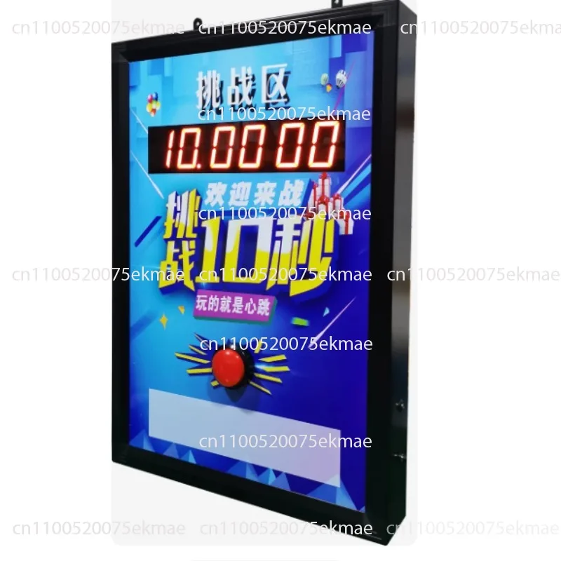 10‑Second One‑Handed Challenge Timer, Party Game Challenge Timing Toy for Game Events
