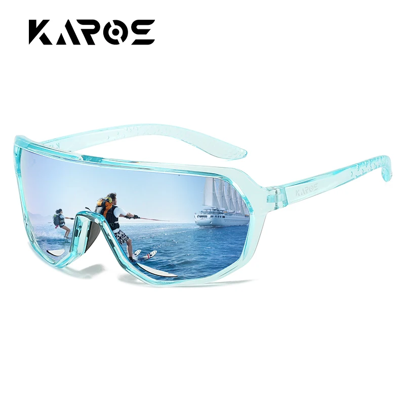 

KAROS Oversized Polarized Sunglasses TAC Lens PC Frame UV400 Protection Fashion Style for Women Ladies
