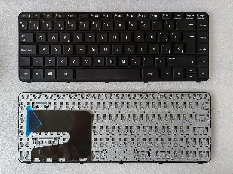 teclado espanhol para hp pavilion 14 n 14 n200 14 n003la 14 n009la 14 d 14 r 230 g3 248 g3 245 g3 240 g3 246 g3 tpn q129 novo 01