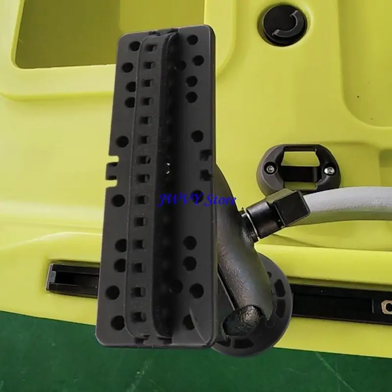 573A 360 Degree Ball Mount GPS Electronics Fish Finder Mount Bracket for Inflatable PVC Boat Kayak Marine Yatch