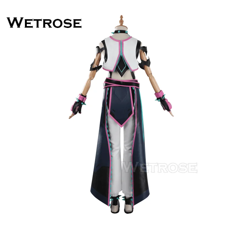 【Wetrose】الطلب المسبق لـ Street Fighter 6 Collaboration Kiriko Han Juri مجموعة كاملة من أزياء الألعاب التنكرية