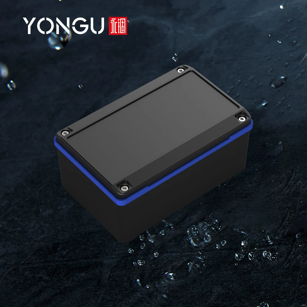Custom Aluminum Electrical Enclosure Metal Projects Housing Die-casting Waterproof Junction Box T05 127.4*82.4MM