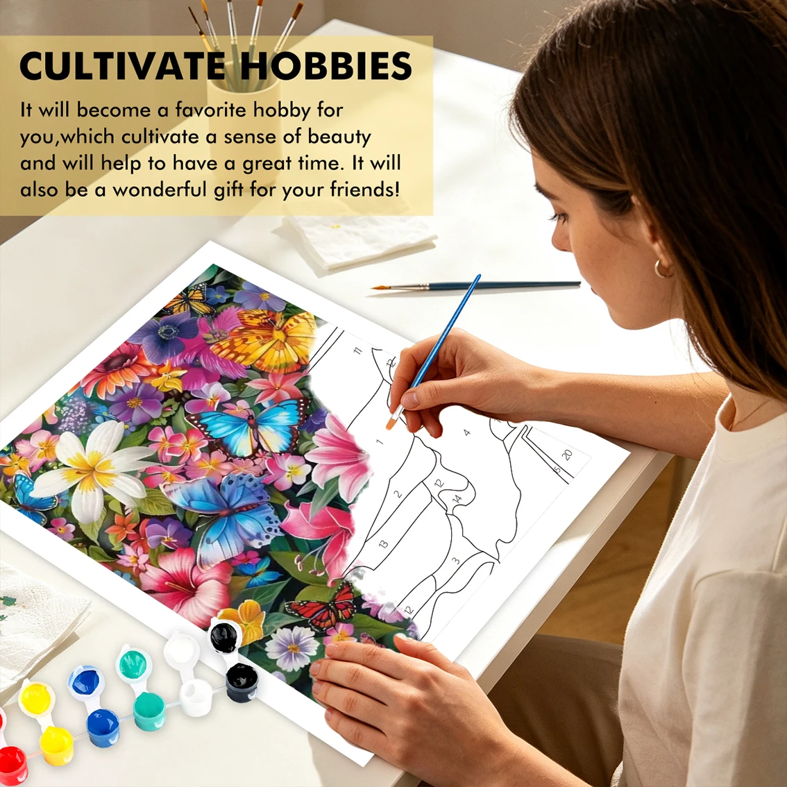 CHENISTORY Painting By Numbers - Art Craft Picture ulasan dan harga
