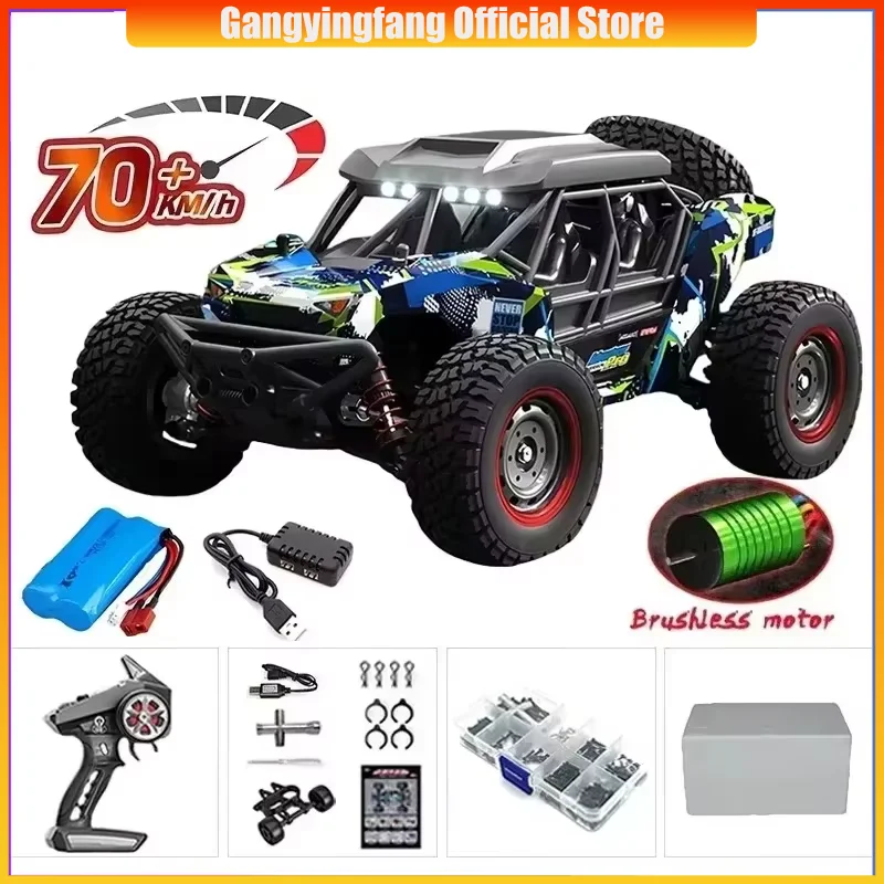 

SCY 16106 PRO RC Car 70km/h 1/16 Four Wheel Drive Off-road Vehicle Brushless High Speed Remote Control Car Children's Toy