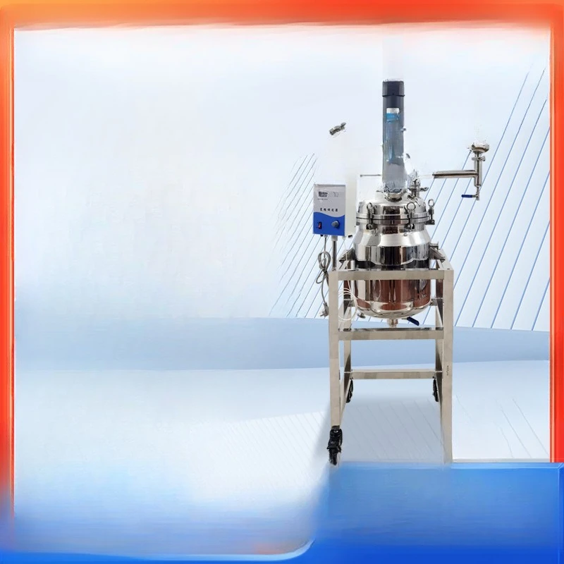 

Double-layer stainless steel reactor laboratory high temperature and high pressure chemical synthesis reactor