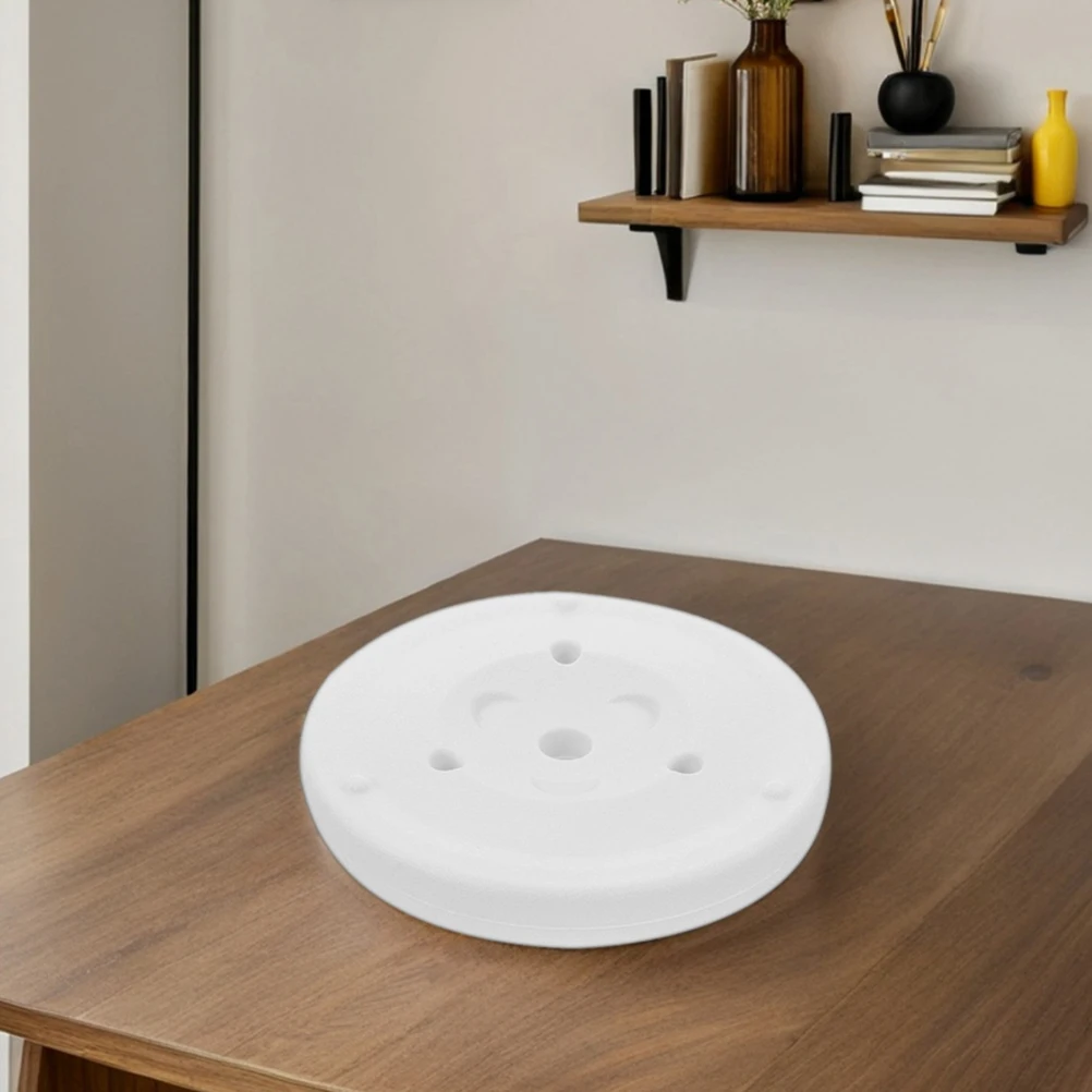 

6 Pcs Decorative Column Base Balloon Arch Stands Round Water Weight Holder Plastic Accessory