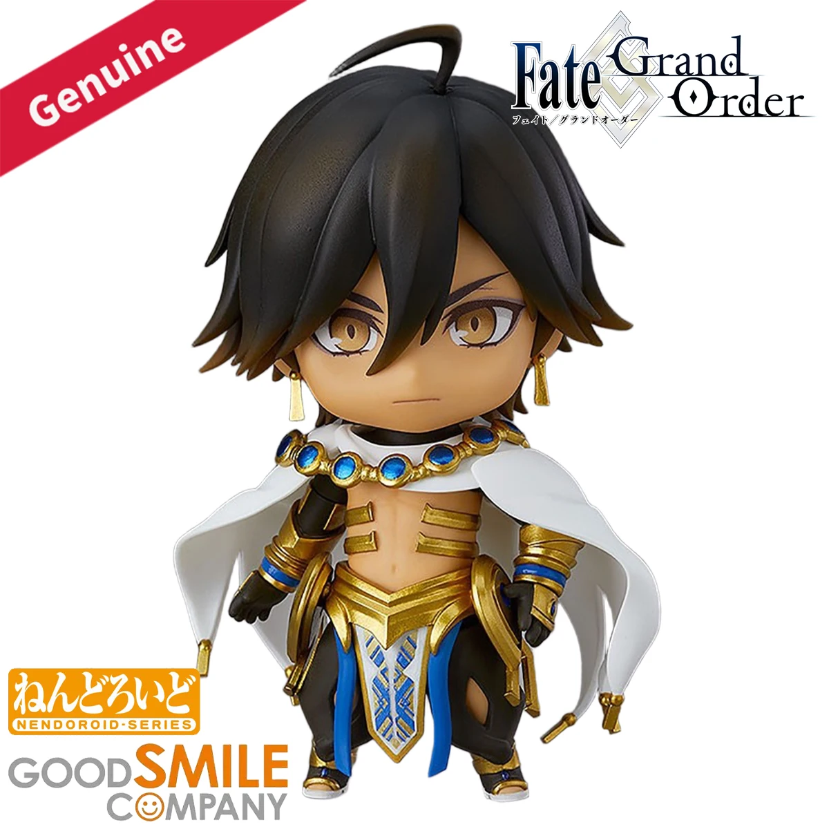 شركة Good Smile الأصلية الأصلية/دمى Nendoroid # 1296 مصير/الطلب الكبير Ozymandias رايدر لعبة شخصية الحركة