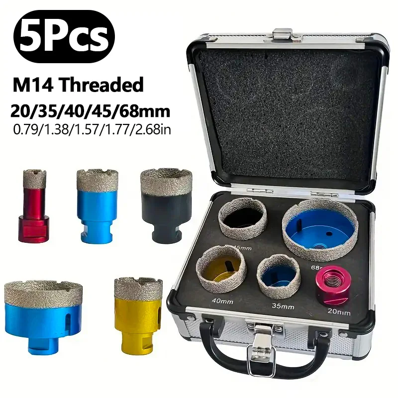 set-da-5-punte-diamantate-per-forare-piastrelle-con-filettatura-m14-ideale-per-forare-piastrelle-e-marmo-disponibile-in-diverse-misure-da-20-a-68-mm-adatto-a-svariate-esigenze-di-foratura