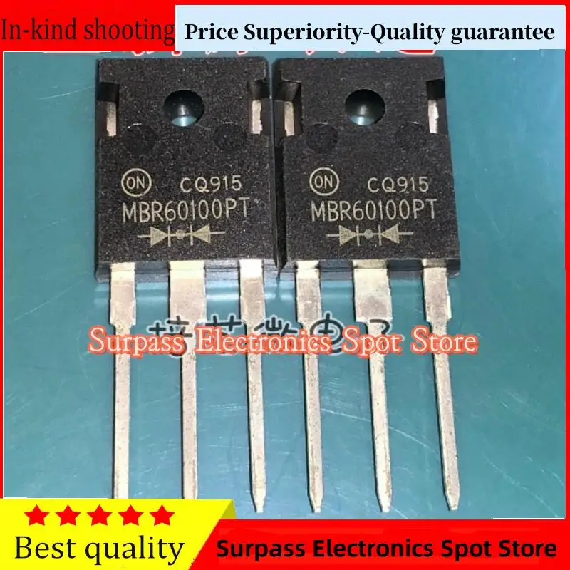 

10PCS-100PCS MBR60100PT TO-247 100V 60A Price Superiority-Quality guarantee