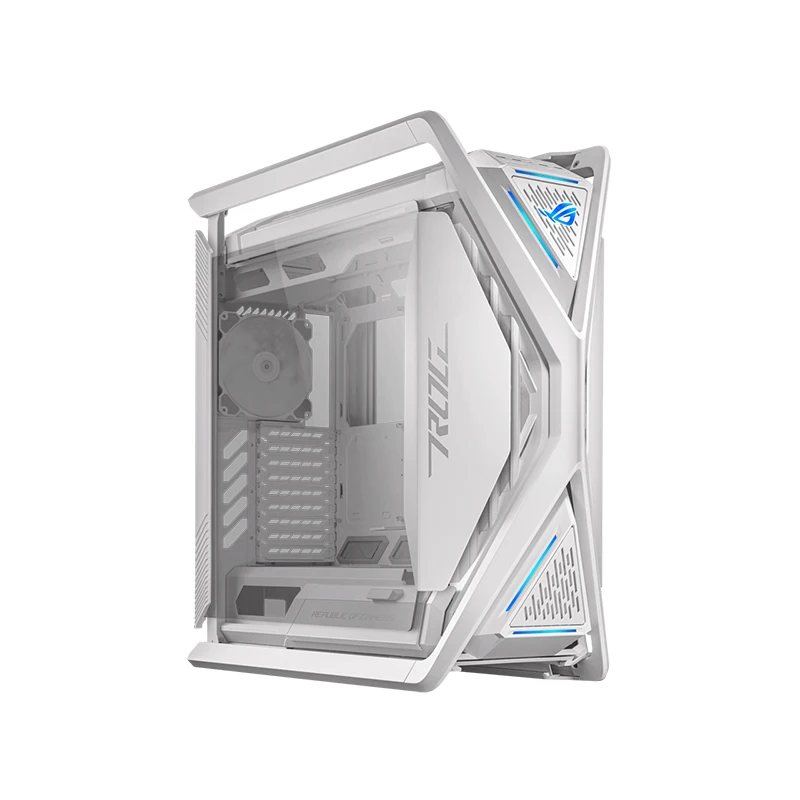 

ROG Hyperion GR701 white EATX full-tower computer case with Semi-open structure, tool-free side panels