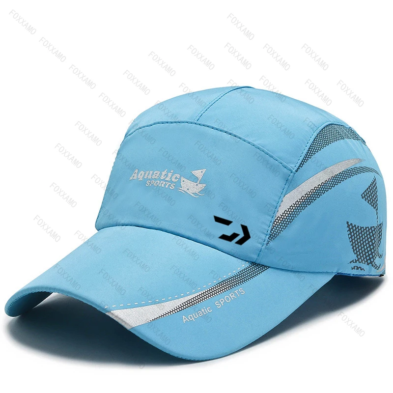 Waterproof Quick Dry Men Baseball Cap Outdoor Golf Fishing Sun Hat Summer Adjustable Man Women Sports Running Visor Caps