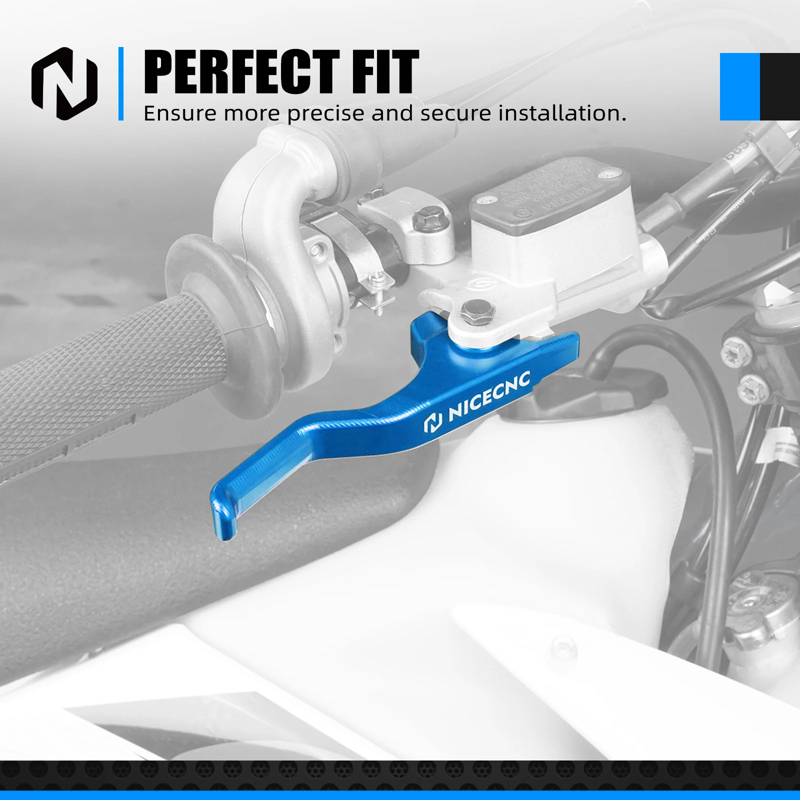 NICECNC für Stark Varg EX MX 2024–2025, kurzer Bremshebel, elektrisches Motorrad, leichtes und robustes Billet-Aluminium-Zubehör – Detail 12